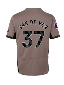 Tottenham Hotspur Micky van de Ven #37 Ausweichtrikot für Frauen 2023-24 Kurzarm